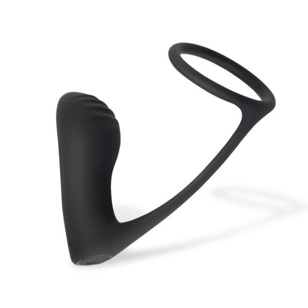 Ammolite Vibrating Anal Plug with Testicle Ring - Image 2