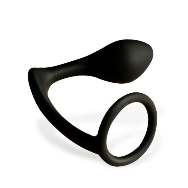 Yastant Anal Plug with Testicles Ring - Image 2