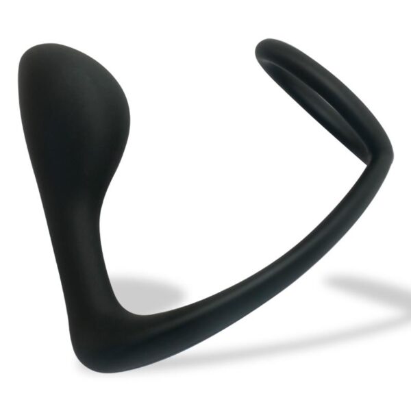 Yastant Anal Plug with Testicles Ring - Image 3