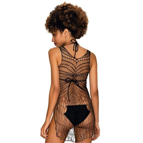 D607 Fishnet Dress - Image 2