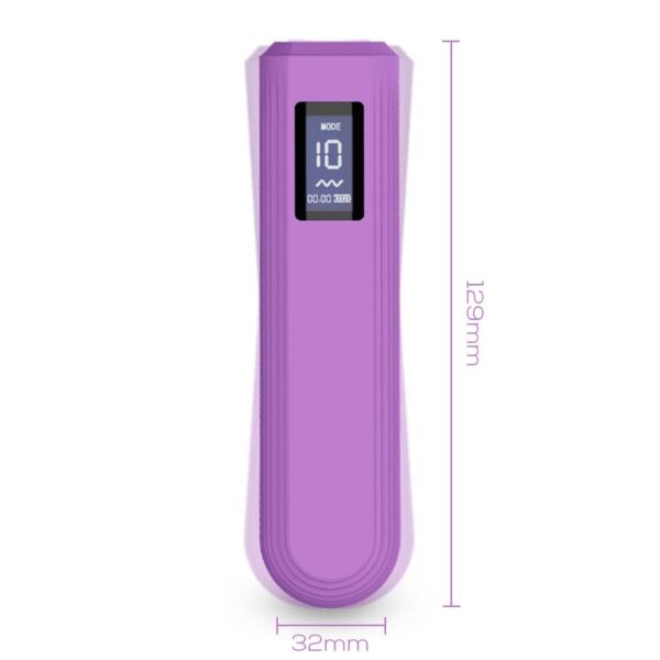 Whim Digital Display Vibrator Bullet 12.9 cm - Image 2
