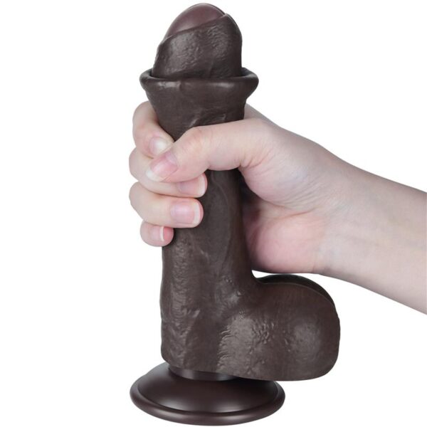 Sliding Skin Dual Layer Dildo 7 - Image 4
