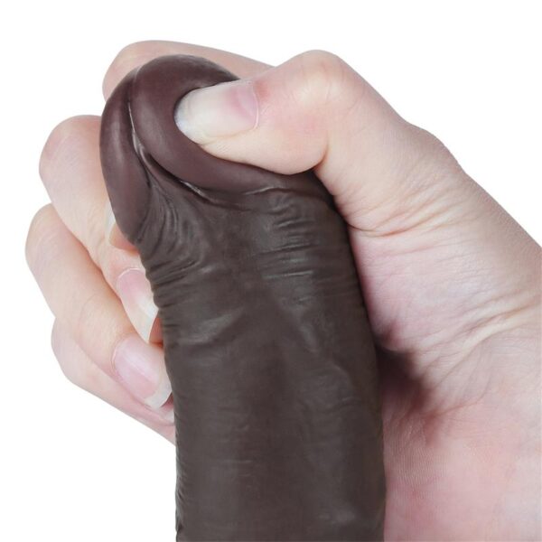 Sliding Skin Dual Layer Dildo 7.5 - Image 6