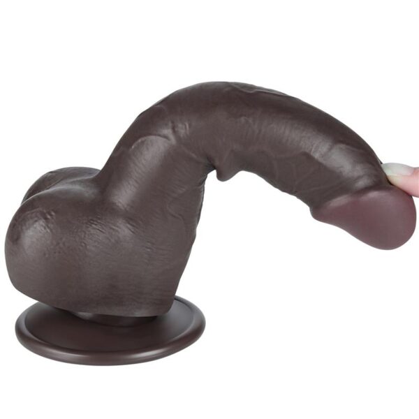 Sliding Skin Dual Layer Dildo 7.5 - Image 4