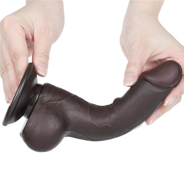 Sliding Skin Dual Layer Dildo 7.5 - Image 5