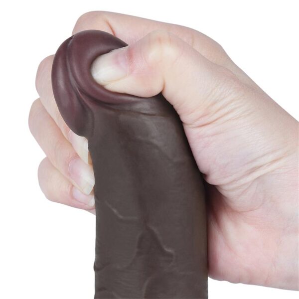 Sliding Skin Dual Layer Dildo 7.5 - Image 6