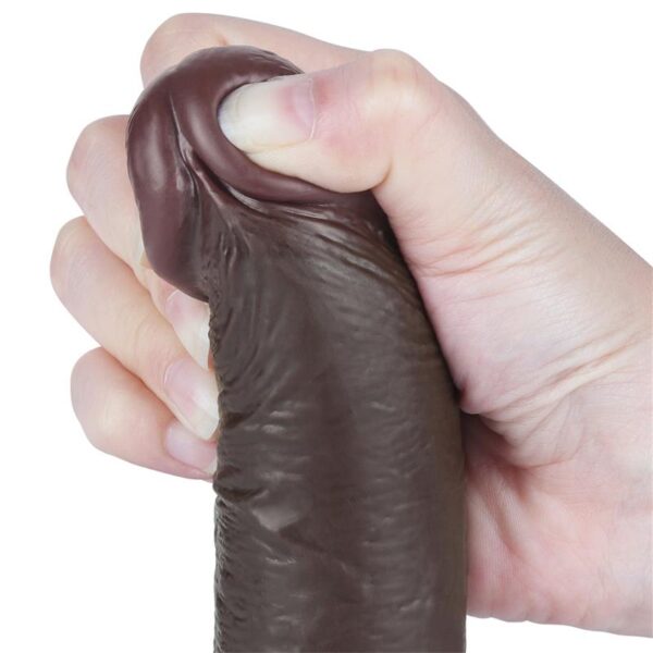 Sliding Skin Dual Layer Dildo 7.5 - Image 4