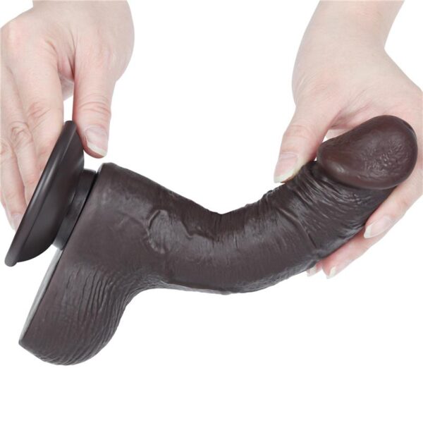 Sliding Skin Dual Layer Dildo 7.5 - Image 7