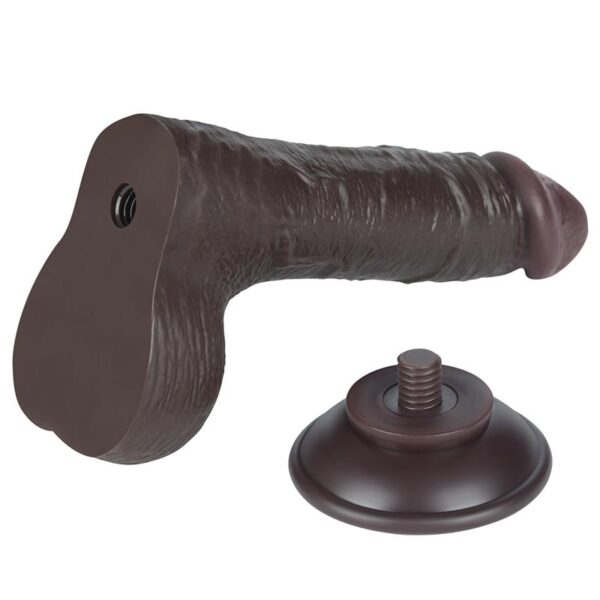 Sliding Skin Dual Layer Dildo 7.5 - Image 8