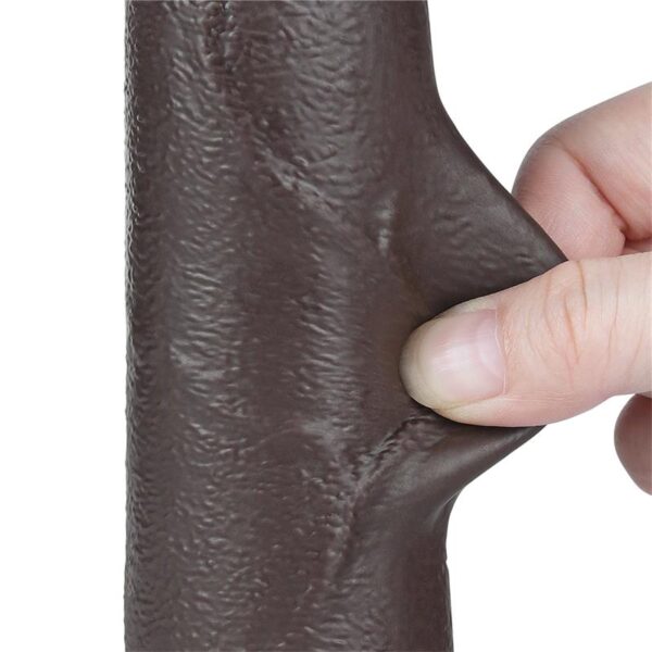 Sliding Skin Dual Layer Dildo 8.5 - Image 8