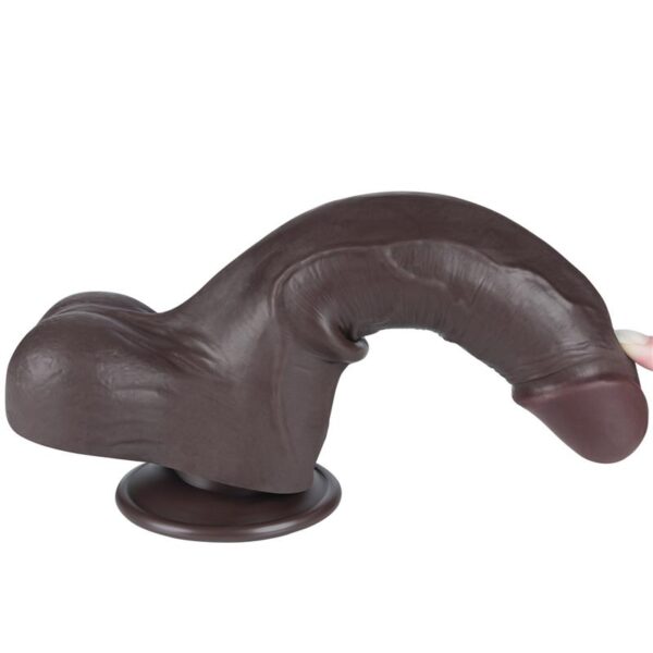 Sliding Skin Dual Layer Dildo 8.5 - Image 4