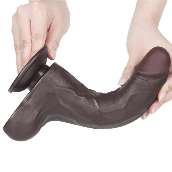 Sliding Skin Dual Layer Dildo 8.5 - Image 5