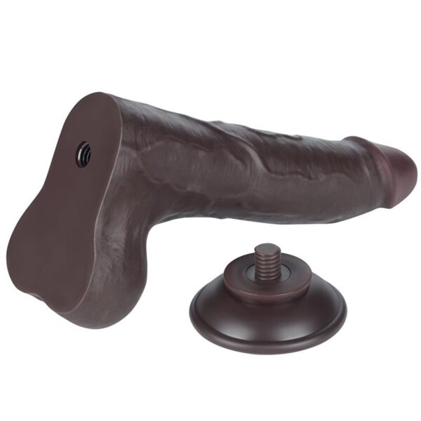 Sliding Skin Dual Layer Dildo 8.5 - Image 9