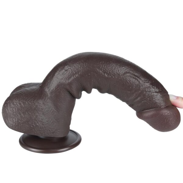 Sliding Skin Dual Layer Dildo 9.5 - Image 4
