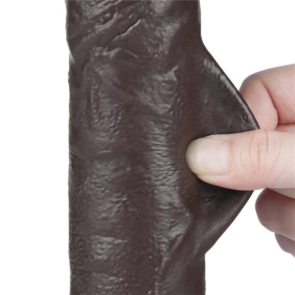 Sliding Skin Dual Layer Dildo 9.5 - Image 8