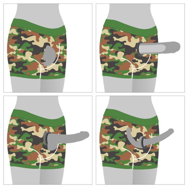 Camo Strapon Shorts 38-42 - Image 3
