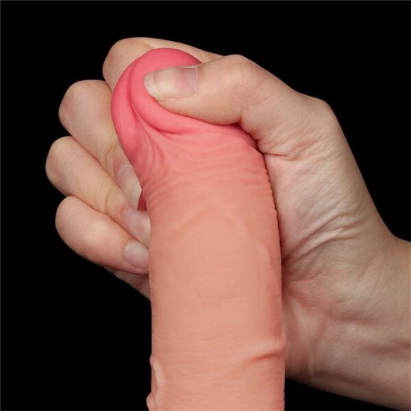 Sliding Skin Dual Layer Dildo 7.5 - Image 3