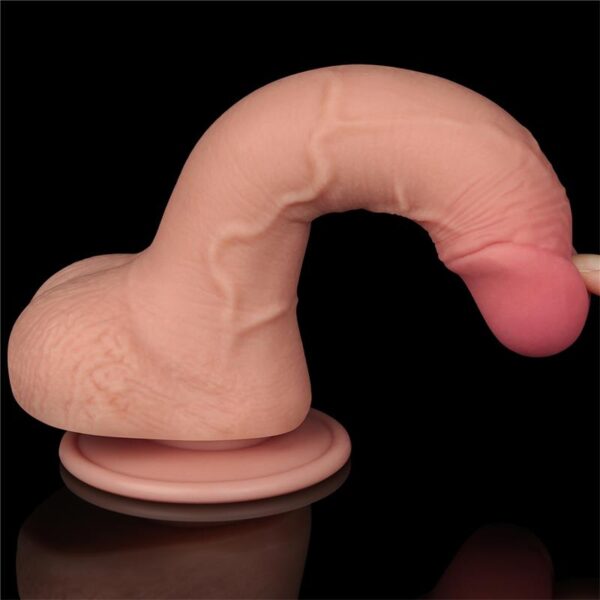 Sliding Skin Dual Layer Dildo 7.5 - Image 7