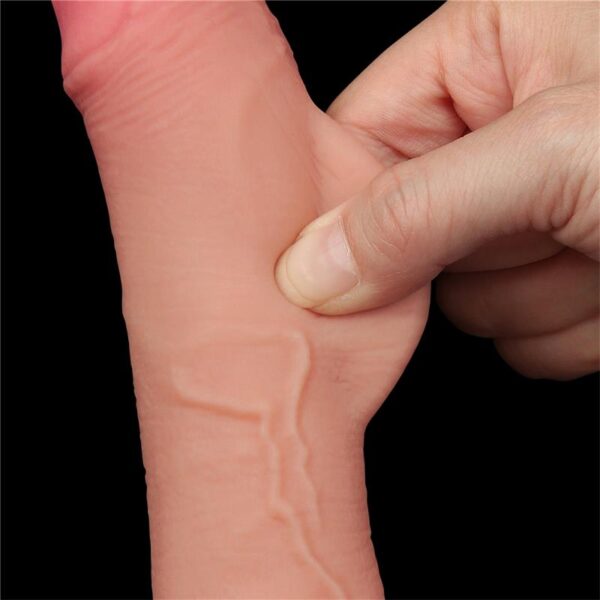 Sliding Skin Dual Layer Dildo 7.5 - Image 8