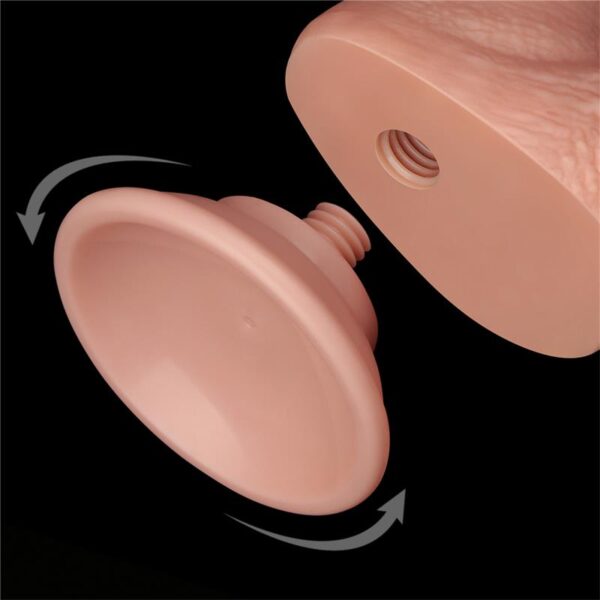 Sliding Skin Dual Layer Dildo 7.5 - Image 10