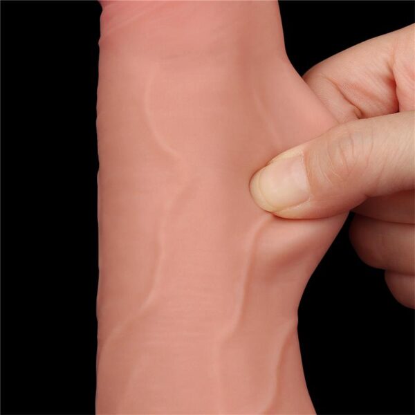 Sliding Skin Dual Layer Dildo 8.5 - Image 7