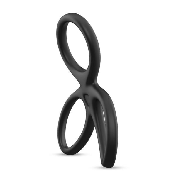 Triple Penis and Testicles Ring Liquid Silicone - Image 3
