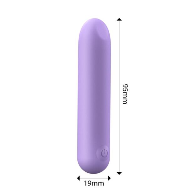 Sulley Vibrating Bullet Liquid Silicone Unibody Bendable USB - Image 7
