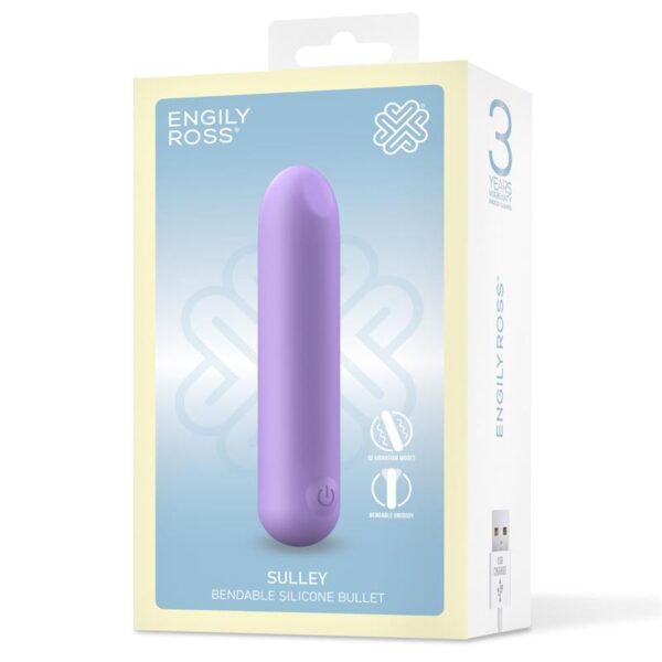 Sulley Vibrating Bullet Liquid Silicone Unibody Bendable USB - Image 8