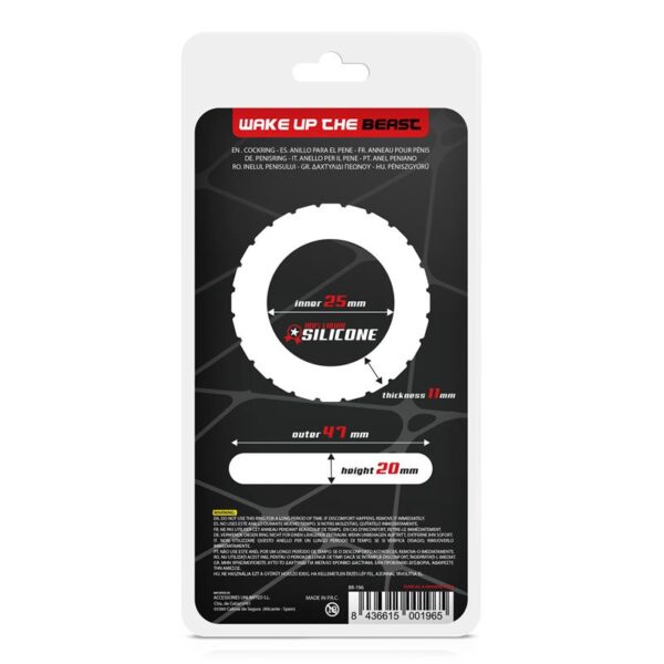 Penis Ring Turbine Liquid Silicone 25 mm - Image 5