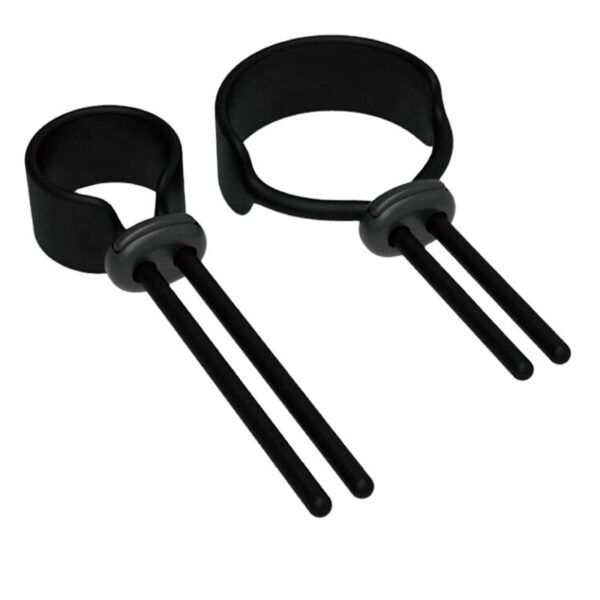 Adjustable Wider Arrest Silicone Cock Ring - Image 3