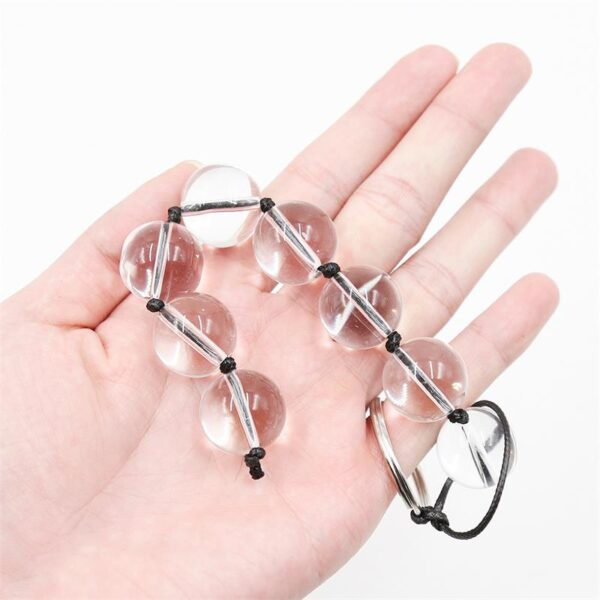 Glass Anal Beads 4 Sizes - Image 3