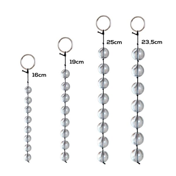 Glass Anal Beads 4 Sizes - Image 5