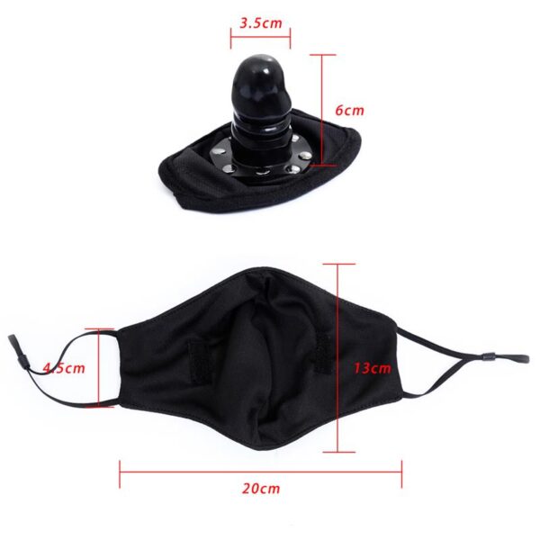 Face Mask with Detachable Dildo - Image 10