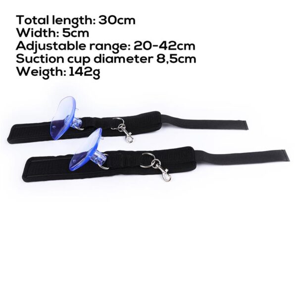 Adjustable Anklecuffs with Suction Cups - Image 8