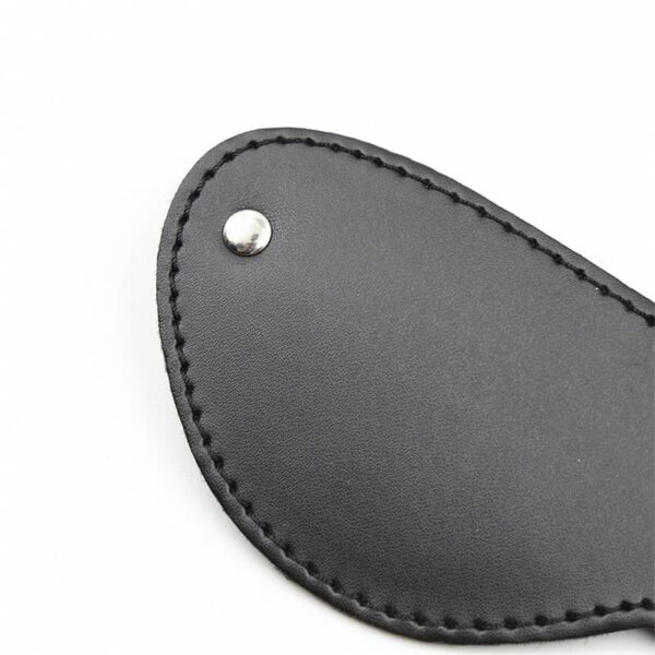 Fur Blindfold with 3 Rivets - Image 4