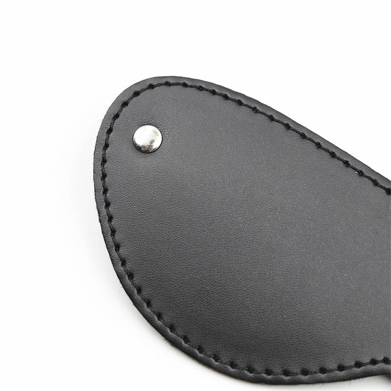 Fur Blindfold with 3 Rivets - Image 4