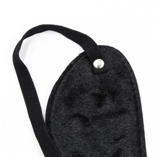 Fur Blindfold with 3 Rivets - Image 5