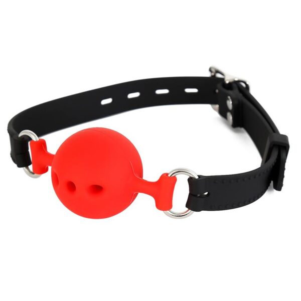 Silicone Breathable Ball Gag S - 4 cm - Image 2