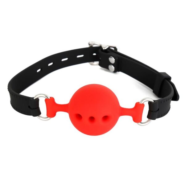 Silicone Breathable Ball Gag S - 4 cm - Image 3