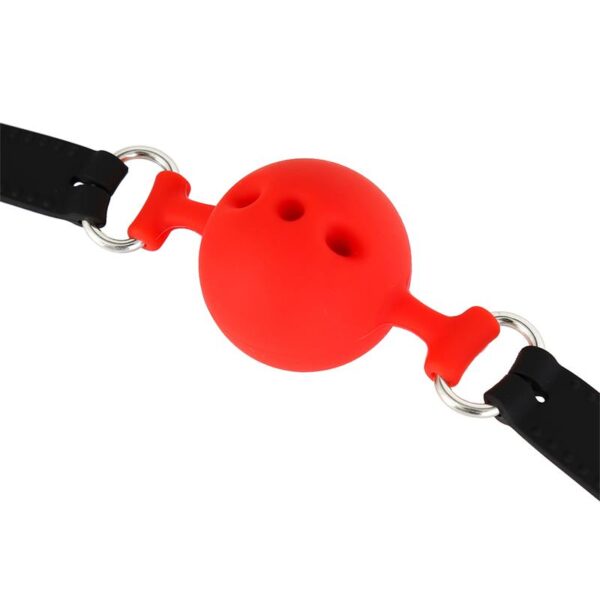 Silicone Breathable Ball Gag S - 4 cm - Image 5