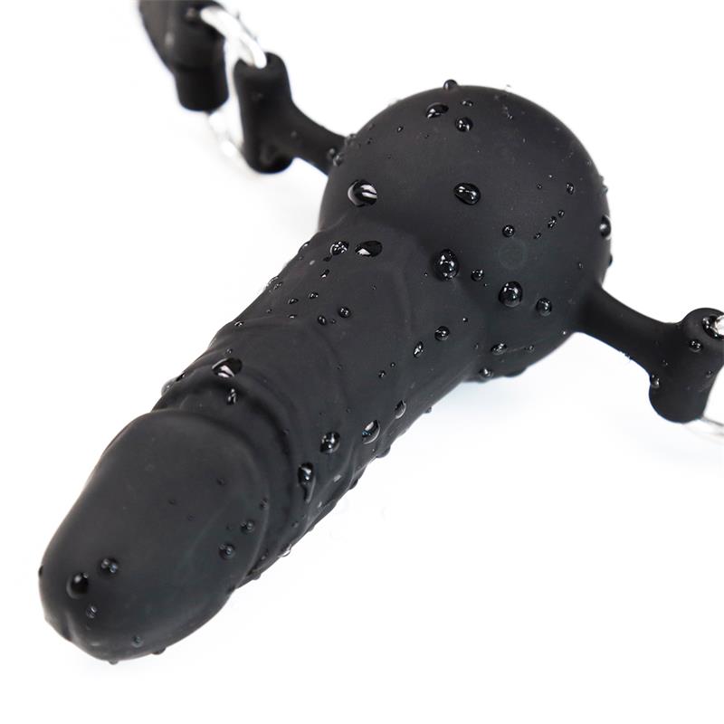 Silicone Dildo Gag Ball Adjustable 36-52 cm - Image 5