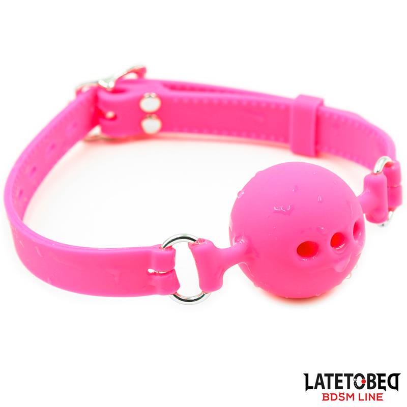 Breathable Silicone Ball Gag M - 4.5 cm - Image 2