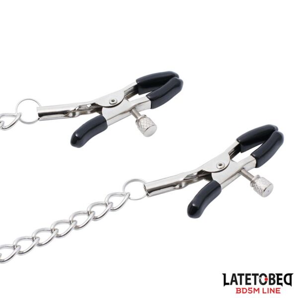 Nipple clamps with Chain - Slave - Image 5