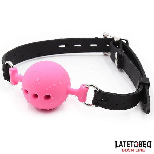 Breathable Silicone Ball Gag S - 4 cm - Image 2