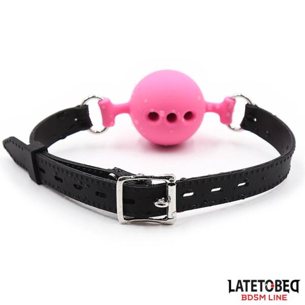 Breathable Silicone Ball Gag S - 4 cm - Image 3
