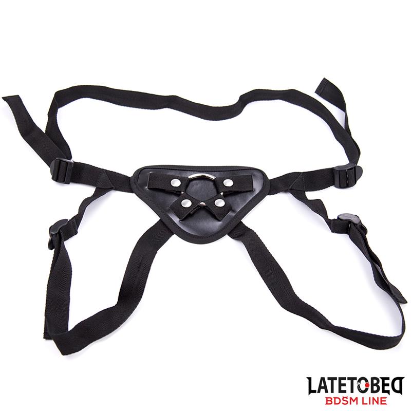 Adjustable Strap On with Metal Ring - Image 2