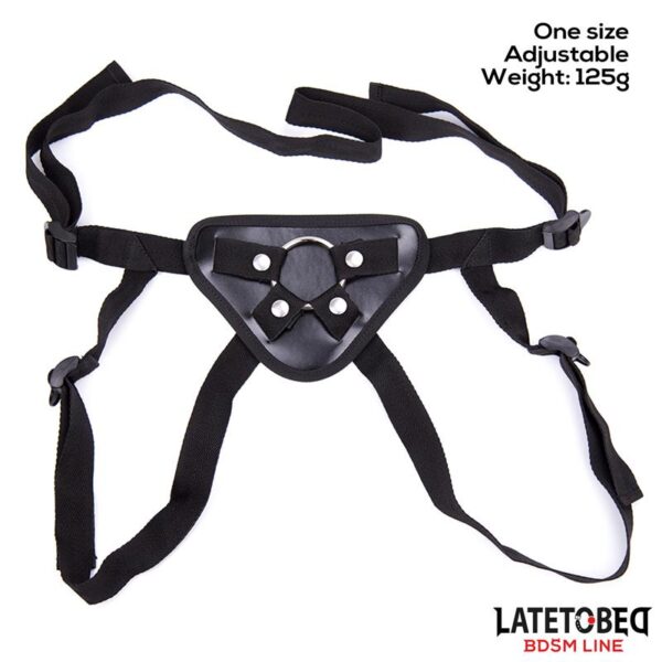 Adjustable Strap On with Metal Ring - Image 10