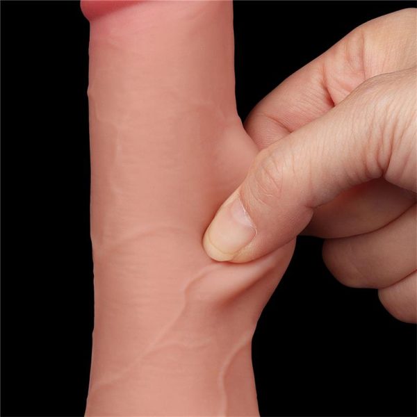 Sliding Skin Dual Layer Dildo 7.5 - Image 6