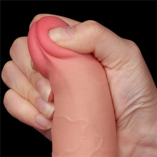 Sliding Skin Dual Layer Dildo 7.5 - Image 9