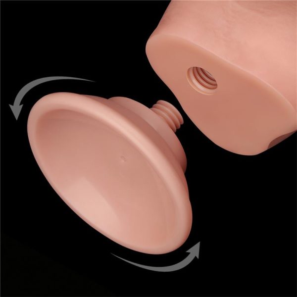 Sliding Skin Dual Layer Dildo 7.5 - Image 10